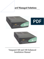 Vanguard Managed Solutions: Vanguard 340 and 340 Enhanced Installation Manual
