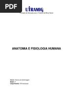 Anatomia e Fisiologia Humana - 1ª Etapa
