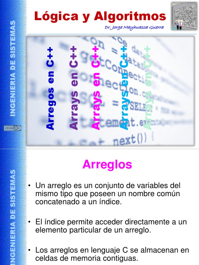 Manejo de Arreglos en C++ | PDF | Estructura de datos de matriz | C