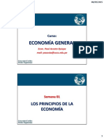 Semana 01 (2015) - Economía y La FPP