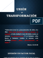 UNIÓN = TRANSFORMACIÓN