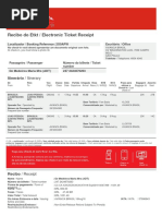 Your Electronic Ticket Receipt