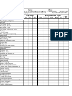 BDSM Checklist PDF