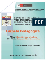 Carpeta Pedagogica EPT 2018