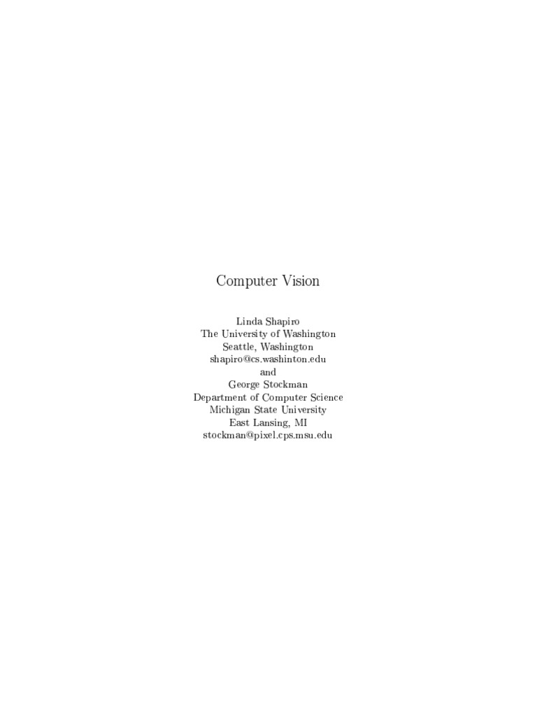 Computer Vision