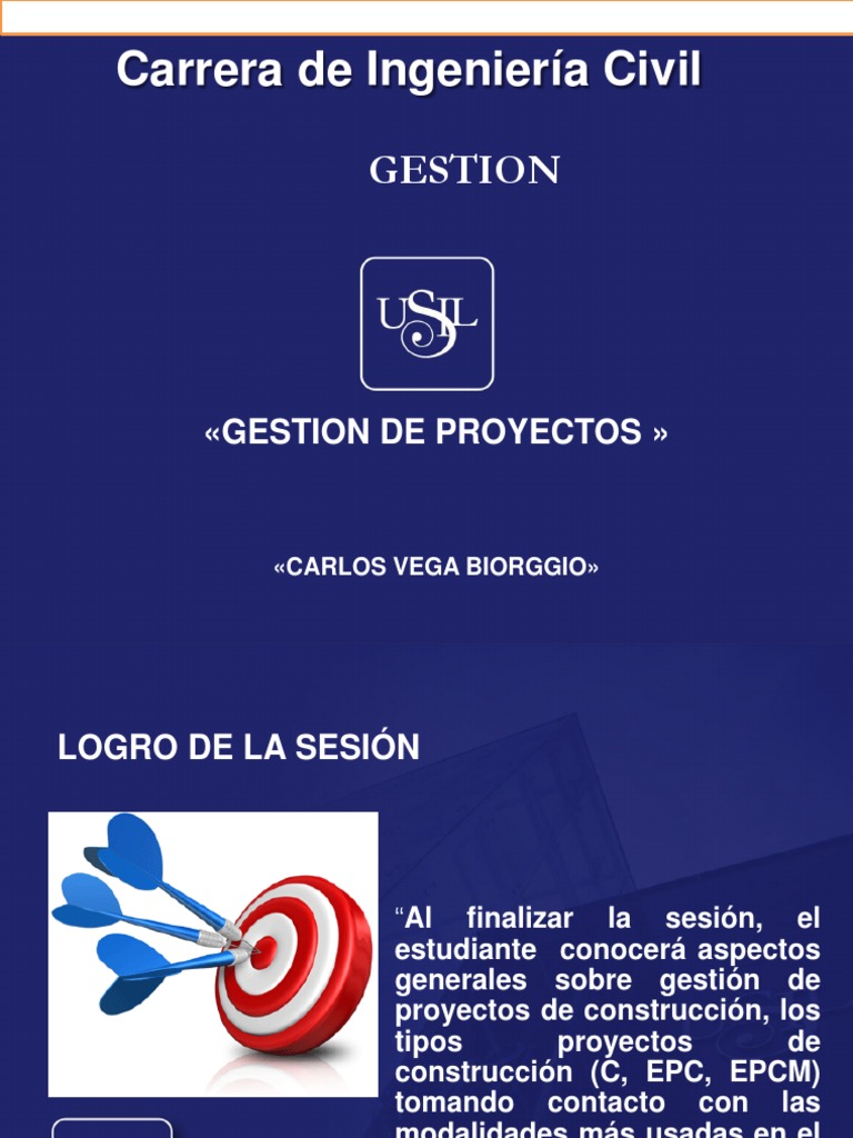 Clase Nro 01 Gestion de Proyectos | PDF | Gestión de proyectos ...