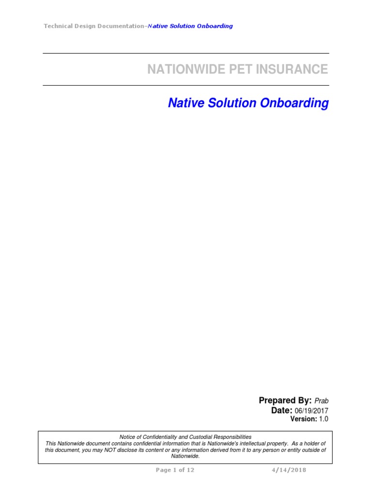 Native Solution Onboarding Guide | PDF | Application Programming ...