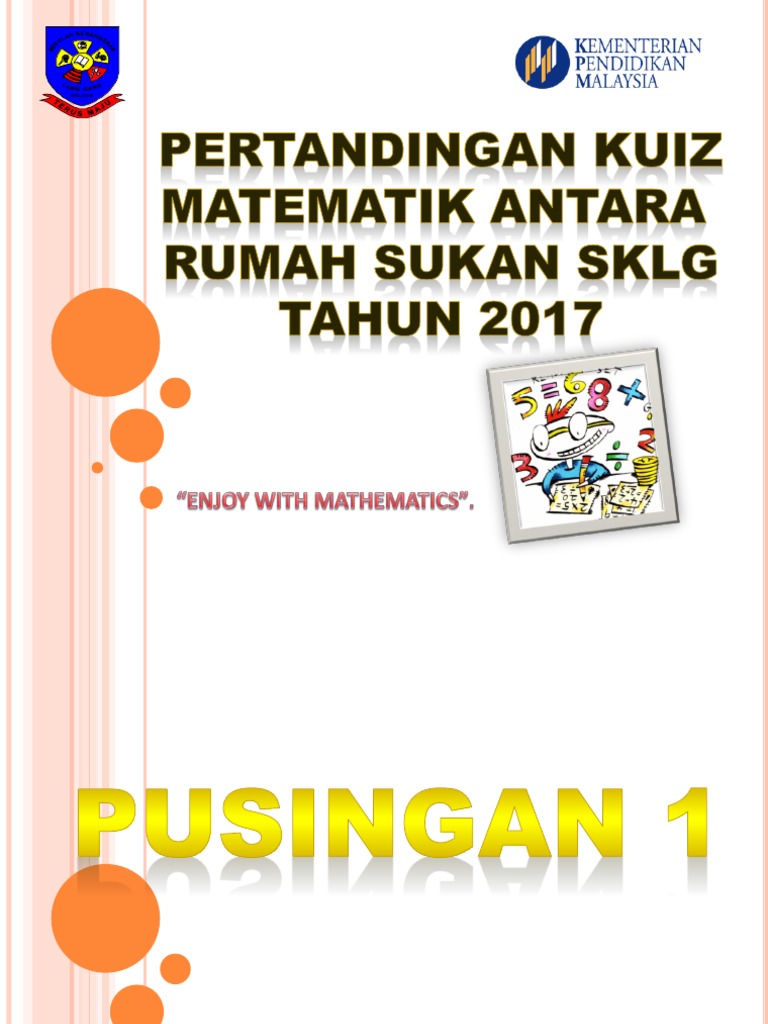 Kuiz Math 2016 | PDF