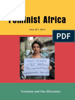 Pan-Africanism and Feminism