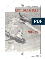 Fiat G91-R4 Flight Manual