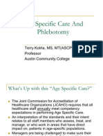 Age Specific Care and Phlebotomy
