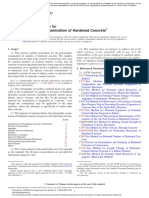 Petrographic Examination of Hardened Concrete: Standard Practice For