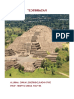 TEOTIHUACAN, LA MISTERIOSA CIUDAD PREHISPÁNICA