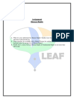 Assignment (HR) - LEAF