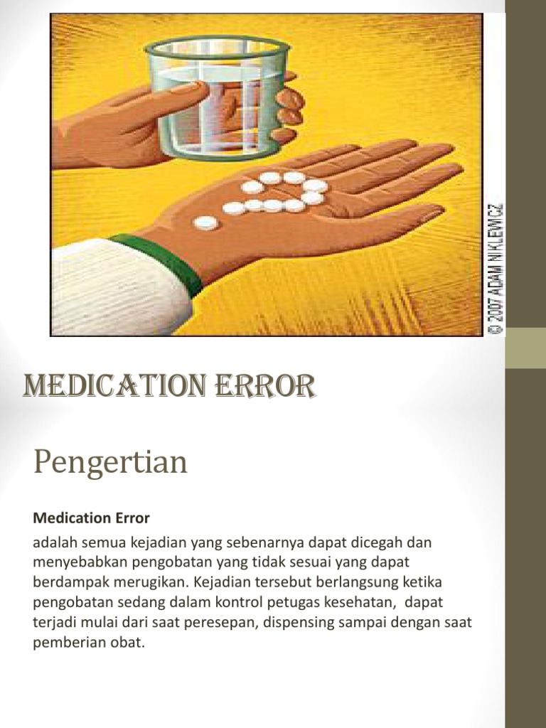 Kesalahan Pengobatan dan Pencegahannya | PDF