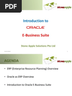 Introduction To: E-Business Suite