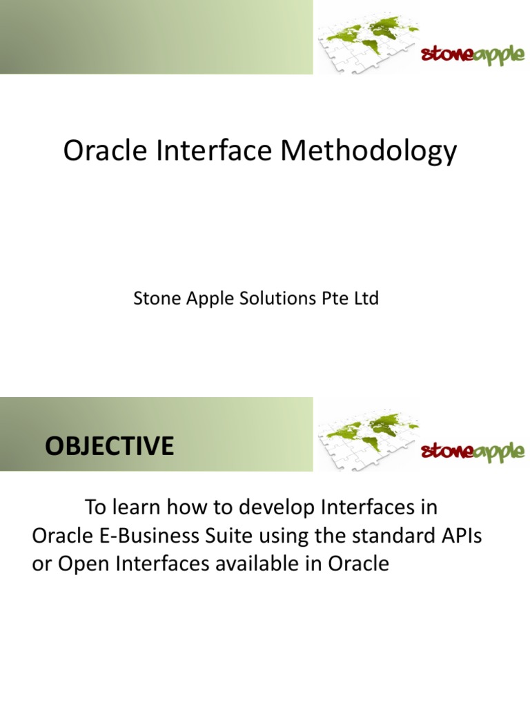 Oracle E-Business Interface Development | PDF | Accounts Payable ...