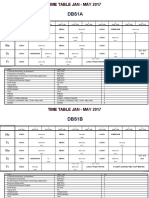 Timetable Jan-May 2017