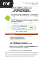 PL2303HXD Android Demo Application User Manual