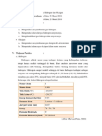 Hidrogen dan Oksigen di Laboratorium