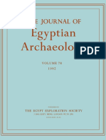 The JOURNAL of Egyptian Archaeology