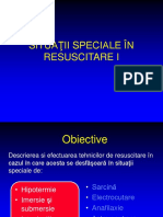 Situatii Speciale in Resuscitare I