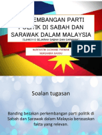 Parti Politik Sabah Sarawak (Esaimen)