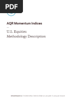 AQR Momentum Index Methodology