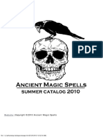 Ancient Magic Spells Catalog