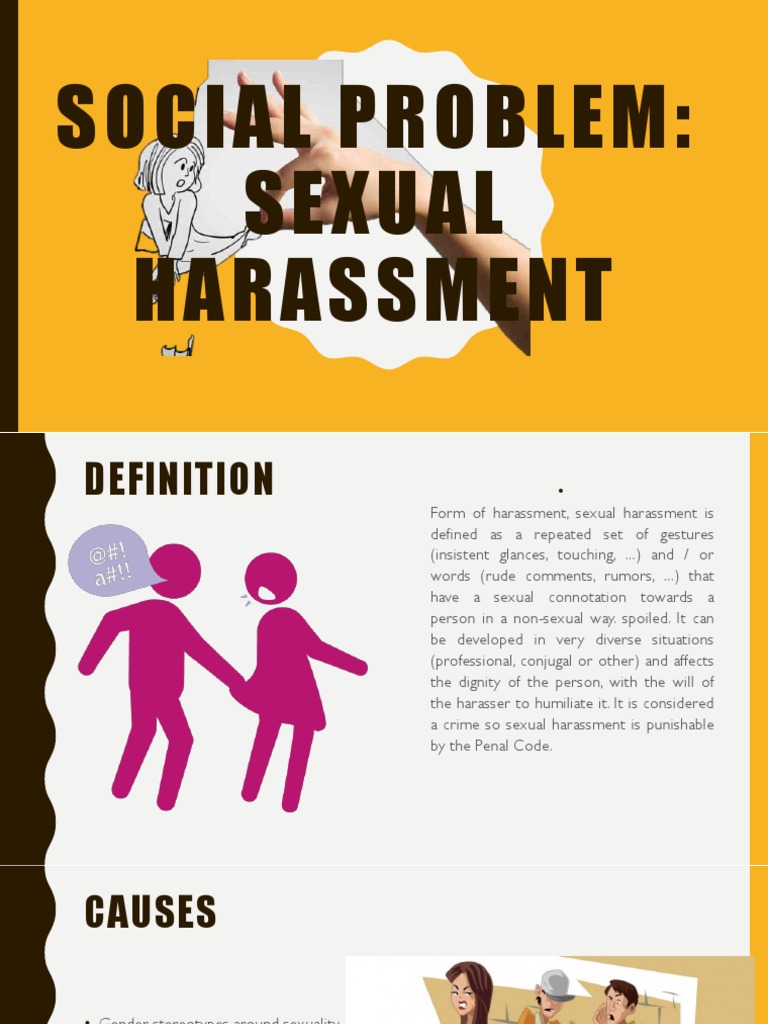 Understanding Sexual Harassment Issues | PDF | Politics | Social Science