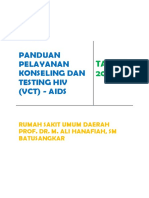 Cover Pelayanan Konseling Dan VCT