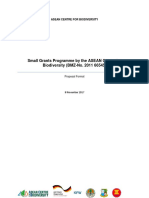 SGP - IDN - Technical Proposal Format
