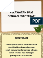 Perawatan Bayi Dengan Fototerapi