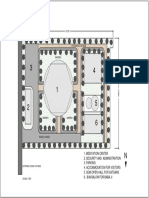 Meditation Center 2. Security and Administration 3. Parking 4. Accommodation For Visitors 5. Semi Open Hall For Satsang 6. Bungalow For Baba Ji