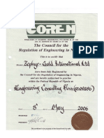 COREN Certificates