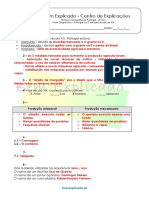 A.4 Teste Diagnóstico - Portugal Na 2 Metade Do Século XIX (1) - Soluções