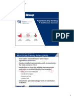 Asset Criticality Ranking Tool Overview