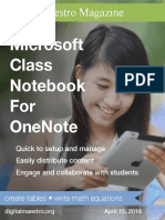 Microsoft Class Notebook For OneNote