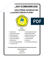 MAKALAH PELAYANAN PRIMA LAB KLINIK KELOMPOK 2.docx