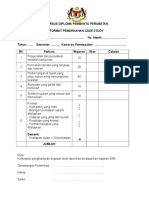 Borang Format Pemarkahan Case Study