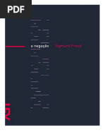 A Negação - Sigmund Freud