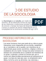 Objeto de Estudio de La Sociologia Importancia Evolucion Historica 3 3