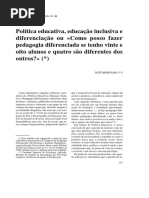 José Morgado Diferenciação