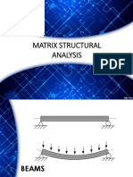 Matrix Structural Analysis