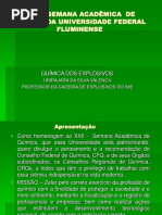 Xxii Semana Acadêmica de Química Da Uff