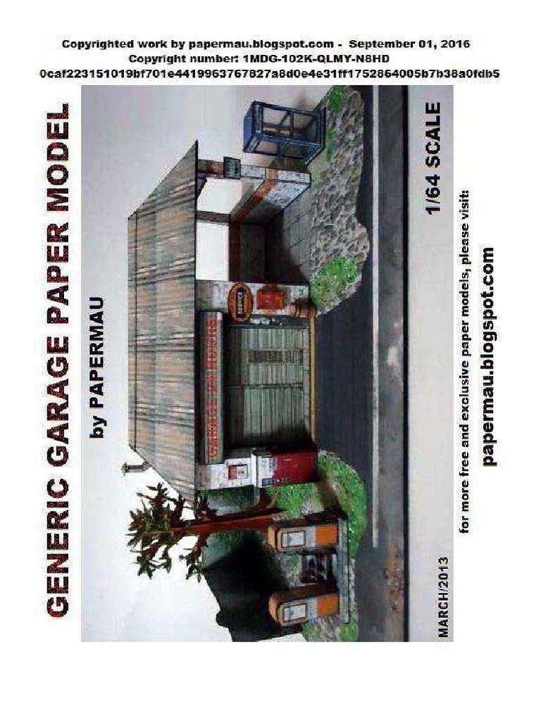 Diorama Garage | PDF
