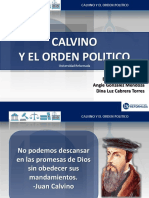 Trabajo Calvino y El Poder Politico