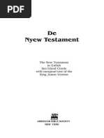 Download Gullah Bible - New Testament by Robert SN37642719 doc pdf