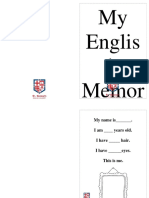 My Englis H Memor y Book