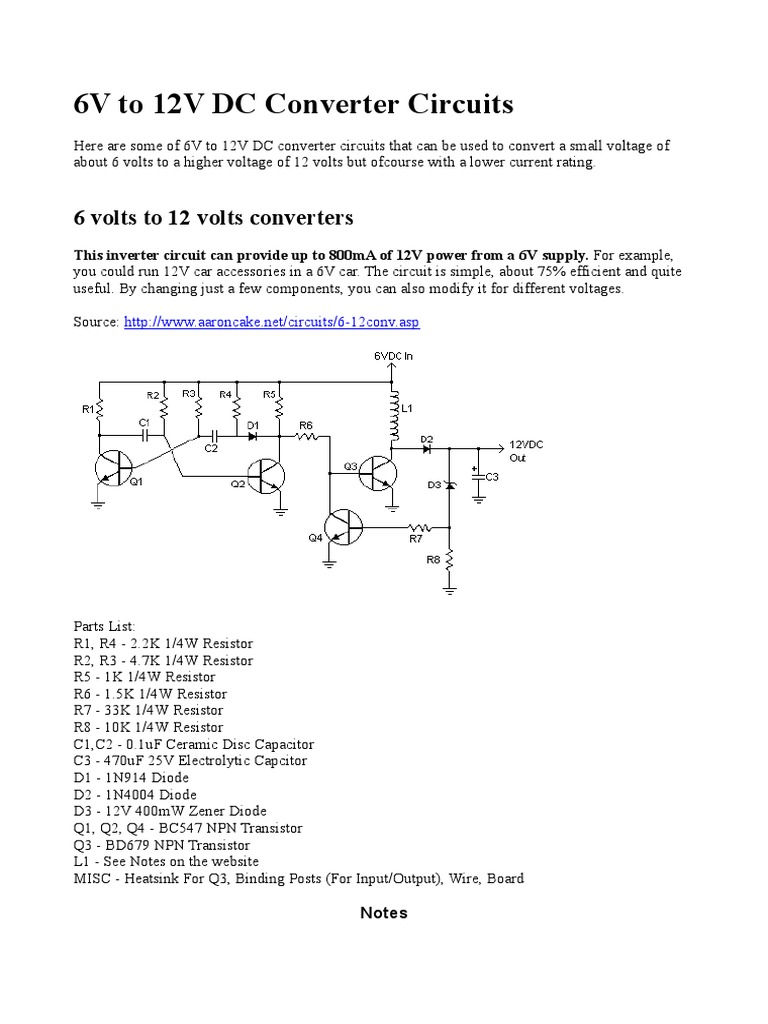 Most DC to DC Converter Step Up Voltage Circuits using LT1073